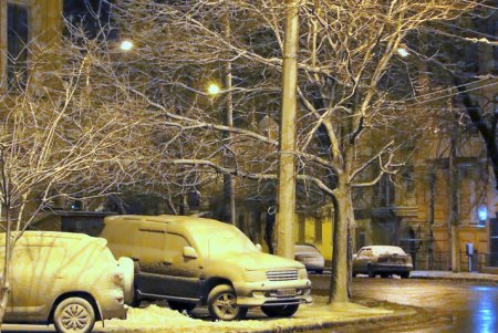 Зима пришла: в Одессе выпал снег (фоторепортаж)