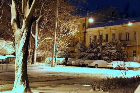 Зима пришла: в Одессе выпал снег (фоторепортаж)