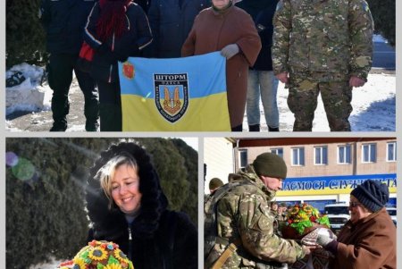 Бойцы батальона «Шторм» отправились на Донбасс охранять общественный порядок (фото)