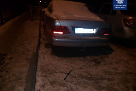 Полицейские преследовали автоворов на поселке Котовского (фото)