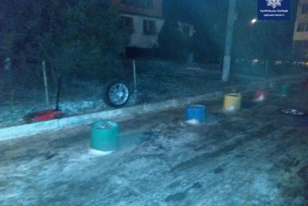 Полицейские преследовали автоворов на поселке Котовского (фото)