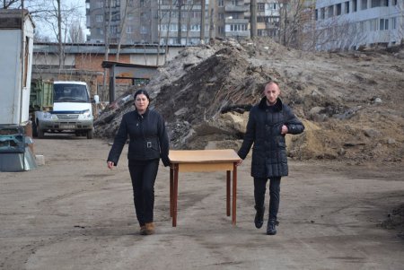 Вторая в городе площадка для сбора негабаритного мусора открылась в Малиновском районе (фото)