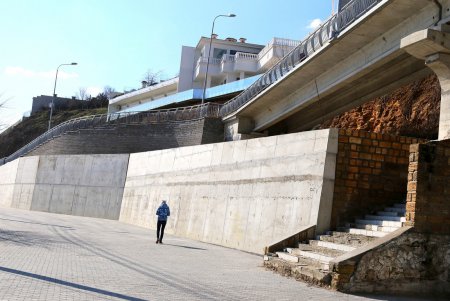 Велопешеходная эстакада Трассы здоровья – почти готова (фоторепортаж)