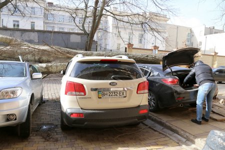 Ураган «Юля» атаковал Одессу (фоторепортаж)