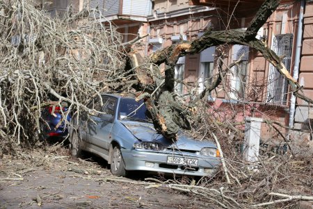 Ураган «Юля» атаковал Одессу (фоторепортаж)