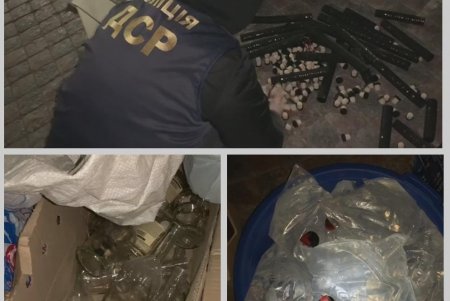 Почти 30 обысков, 2,5 тонны спиртного и десятки тысяч пачек сигарет: в Раздельнянском районе разоблачили подпольный алкоцех (фото, видео)