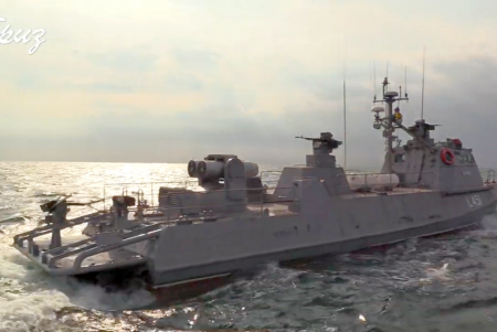 Под Одессой прошли боевые учения украинских кораблей «Кентавр» (фото, видео)