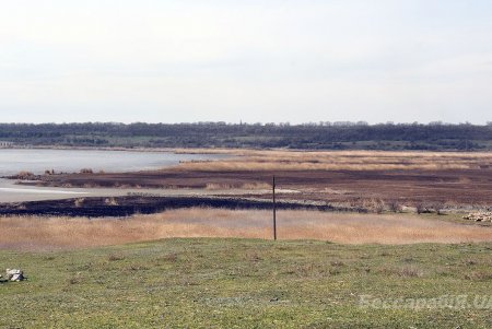 В Придунавье начали принудительно наполнять озеро Катлабух водой из Дуная (фото)