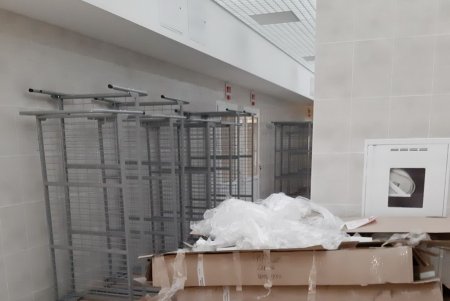 В Одесской городской инфекционной больнице готовят к открытию новое отделение (фото)