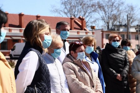 Городской голова посетил инфекционную больницу (фоторепортаж)