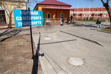 Городской голова посетил инфекционную больницу (фоторепортаж)