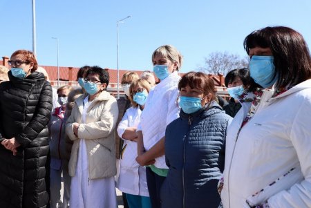 Городской голова посетил инфекционную больницу (фоторепортаж)