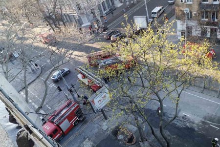 На Троицкой в здании колледжа вновь произошел пожар (фото)