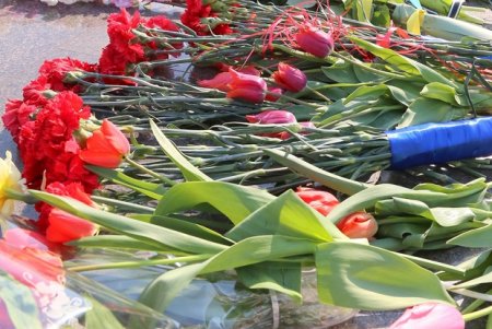 Одесситы почтили память освободителей города, несмотря на карантин (фоторепортаж)