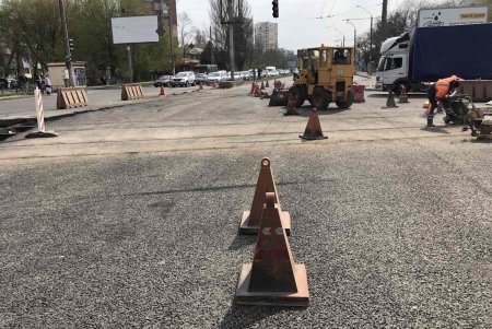 С субботы меняется движение на проспекте Небесной Сотни: начинается второй этап реконструкции перекреста (схема)