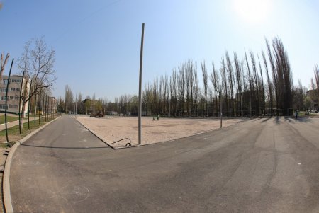 В Суворовском районе завершены подготовительные работы строительства нового спорткомплекса при школе № 71 (фото, видео)
