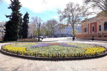 Улицы и зеленые зоны города украсили цветочные орнаменты (фоторепортаж)
