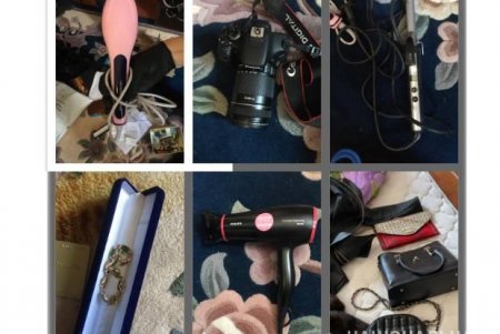 Полицейские ищут владельцев вещей, изъятых у квартирного вора (фото)