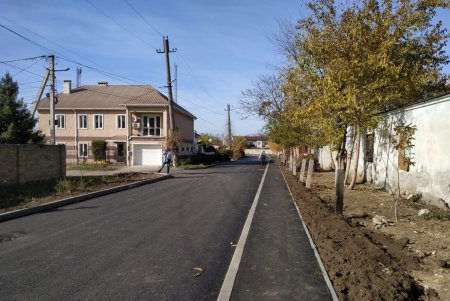 На поселке Котовского начался капитальный ремонт участка дороги (фото)