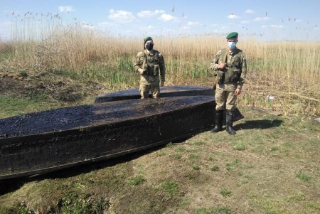 Пограничники Одесской области изъяли более километра браконьерских сетей и три лодки