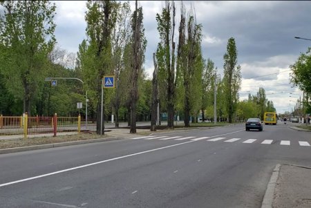 На улице с интенсивным движением в Малиновском районе нанесена свежая дорожная разметка (фото)