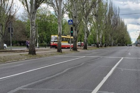 На улице с интенсивным движением в Малиновском районе нанесена свежая дорожная разметка (фото)