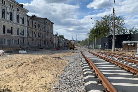 На пересечении улицы Софиевской и спуска Маринеско меняют газопровод (фото, видеокомментарий)