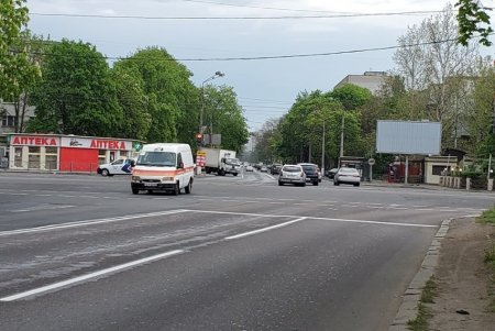 На улицах с интенсивным движением устанавливают новый светофор и обновляют дорожную разметку(фото)