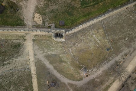 Благодаря системе укреплений стена Белгород-Днестровской крепости больше не оседает в лиман (фото)