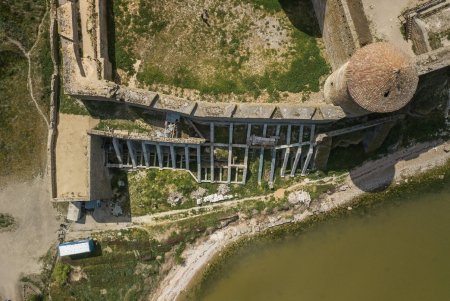 Благодаря системе укреплений стена Белгород-Днестровской крепости больше не оседает в лиман (фото)