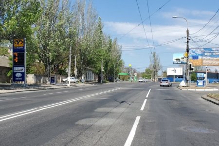 За месяц обновлена разметка более чем на 40 улицах города (фото)