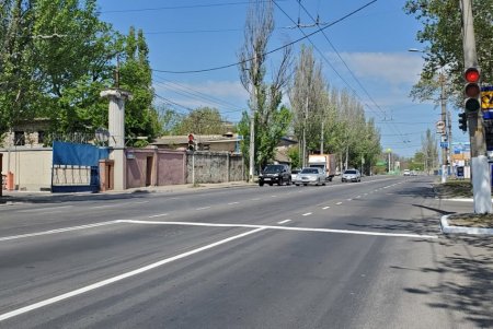 За месяц обновлена разметка более чем на 40 улицах города (фото)
