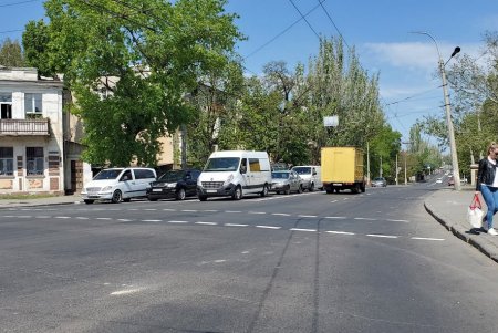 За месяц обновлена разметка более чем на 40 улицах города (фото)