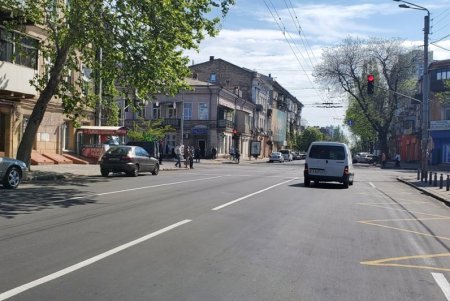 За месяц обновлена разметка более чем на 40 улицах города (фото)