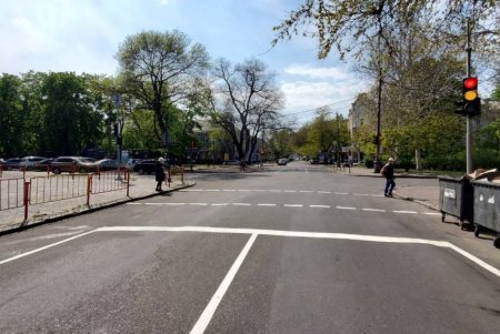 За месяц обновлена разметка более чем на 40 улицах города (фото)