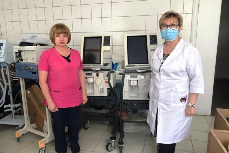 Аппараты ИВЛ и кислородные компрессоры: благотворители передали городу аппаратуру для борьбы с COVID-19 (фото)