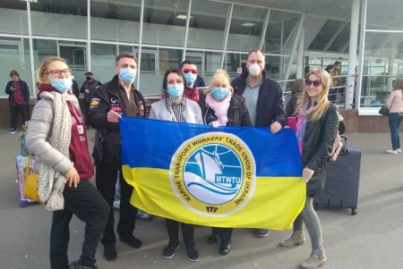 В Украину из Германии эвакуировали 167 одесских моряков (фото)