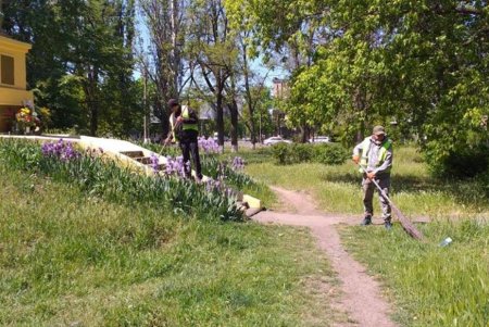 Проведена масштабная уборка территории памятников на Черемушках (фото)