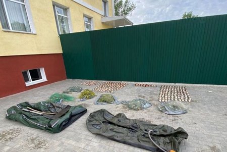 Отряд браконьеров с сетями длиной 900 м промышлял на озере Кагул (фото)