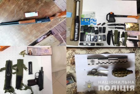 Гранаты и ружья: в Ренийском районе преступная группировка пыталась запугать предпринимателей с помощью оружия (фото, видео) 
