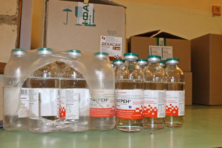 Городская инфекционная больница обеспечена медикаментами и дезсредствами больше чем на 7 миллионов гривен (фото)