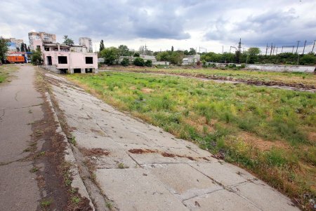 Дождь на Балковской: буферный пруд прошел испытание (фоторепортаж) 