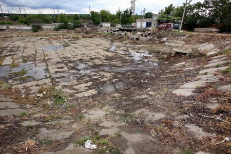 Дождь на Балковской: буферный пруд прошел испытание (фоторепортаж) 