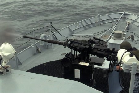 Боевой катер «Старобельск» в акватории Черного моря успешно прошел испытания (фото, видео)