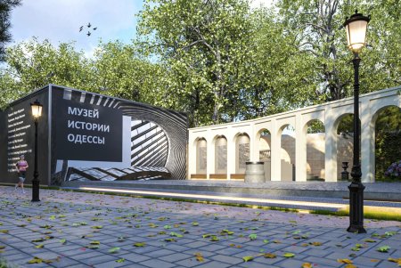 В Преображенском парке строят детскую площадку и заканчивают арку на новом входе в зоопарк (фото)