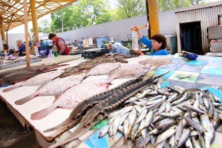 Сезонные продукты на рынке «Привоз» (фоторепортаж)