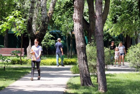 Одесский парк Горького в жаркий летний день (фоторепортаж)
