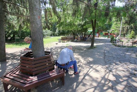 Одесский парк Горького в жаркий летний день (фоторепортаж)