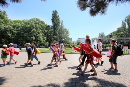 Одесский парк Горького в жаркий летний день (фоторепортаж)