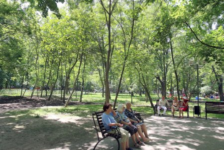 Одесский парк Горького в жаркий летний день (фоторепортаж)